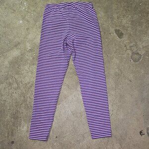 Hanna Anderson Size 140 leggings - Purple and light pink